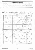 Liberty Grove Township, Wild Rice River, Directory Map, Richland County 2007